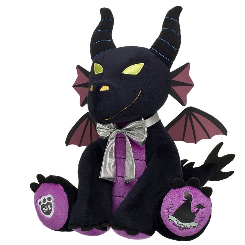 Disney Villains Maleficent Dragon Plush with Silver Gifting Bow - Build-A-Bear Workshop&reg;